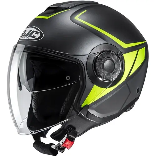 Casco Hjc Jet i40 Camet MC4HSF Con Occhialino interno Offerta Speciale