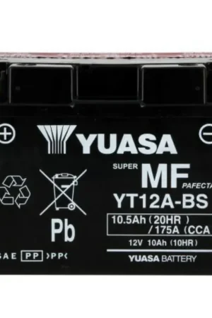 Batteria Yuasa YT12A-BS Subito Disponibile