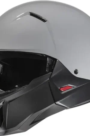 Casco Hjc i20 Jet Con Mentoniera Removibile Grey Con Occhialino Parasole Nuova Collezione Promozione