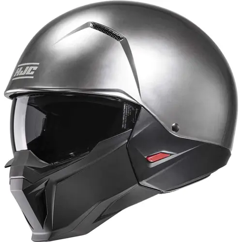Casco Hjc i20 Jet Con Mentoniera Removibile Hyper SilverCon Occhialino Parasole Nuova Collezione Subito Disponibile