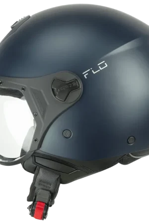 Casco CGM 167A FLO MONO Petrolio Satinato Con Visiera Sagomata ECE 22-06 Promozione Esclusiva