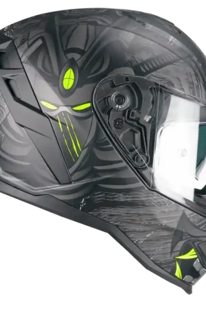 Casco CGM Integrale 363S SHOT NIPPO Nero Giallo fluo Opaco 22-06 Promo Stagionale