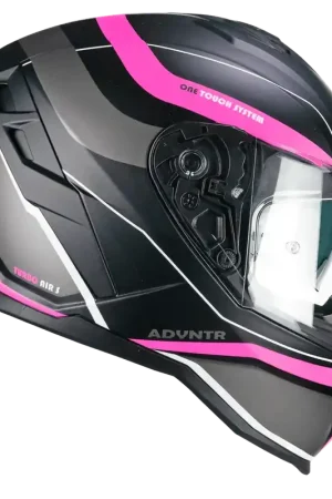 Ultimissimo Modello Casco CGM Integrale 363S SHOT RUN Nero Fucsia Fluo Opaco 22-06