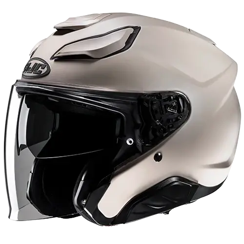 Acquista Ora Casco Moto Jet Hjc F31 Solid Beige Opaco