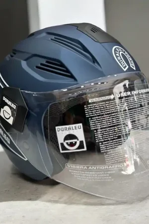 Ordina Subito Casco Moto Jet Duraleu ST 400 Trendy Visiera Lunga ECE 22-06