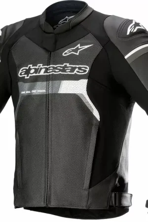 Vendita Finale Giacca Moto Alpinestars GP FORCE AIRFLOW Black In Pelle