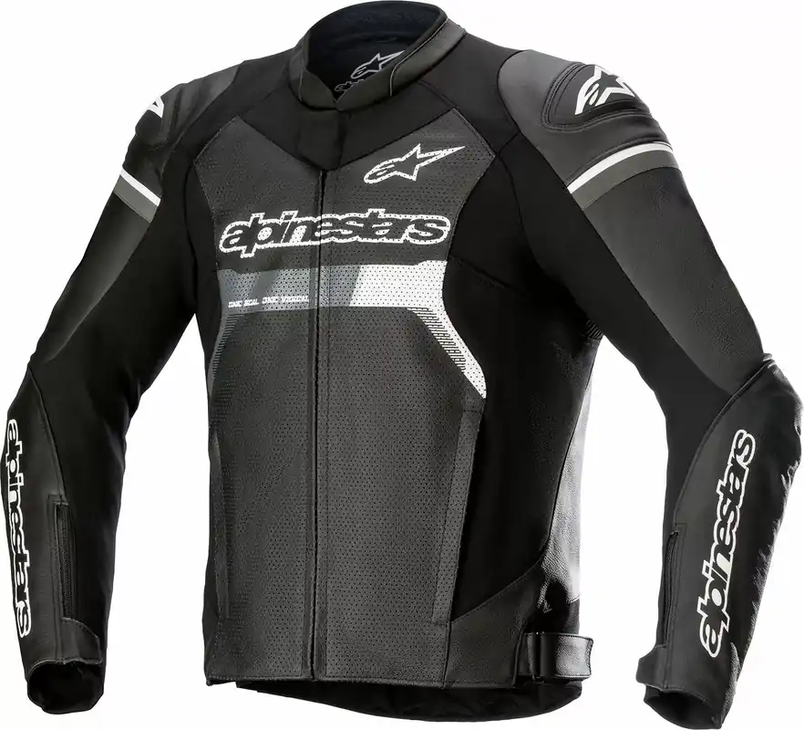 Vendita Finale Giacca Moto Alpinestars GP FORCE AIRFLOW Black In Pelle