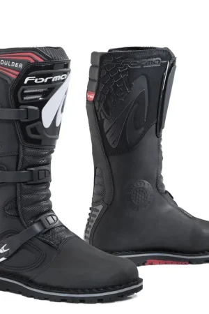 Stivali Moto Trial Forma Boots BOULDER Black Nero Compra Oggi Stesso
