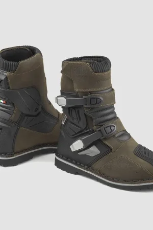 Prezzo Basso Stivali Moto Adventure Forma Boots TERRA EVO LOW DRY Brown Marrone