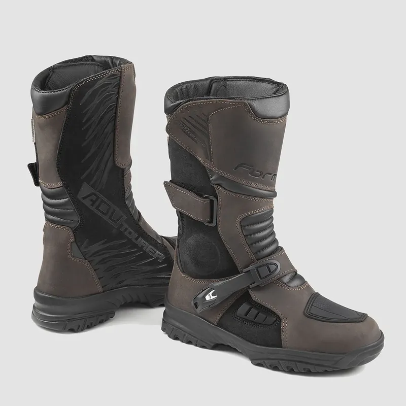 Promo Stagionale Stivali Moto Touring Forma Boots ADV TOURER DRY Brown Marrone