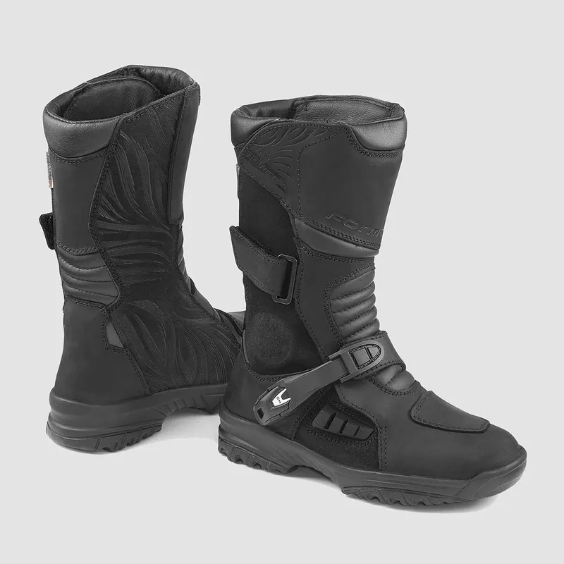 Nuova Collezione Stivali Moto Donna Touring Forma Boots ADV TOURER LADY DRY Black Nero