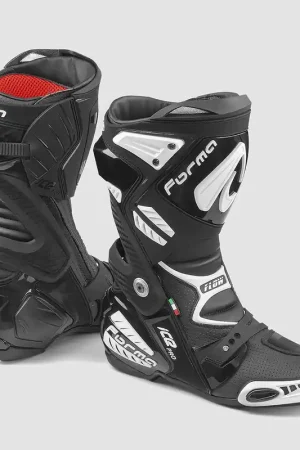 Stivali Moto Racing Forma Boots ICE PRO FLOW Black Nero Offerta Limitata