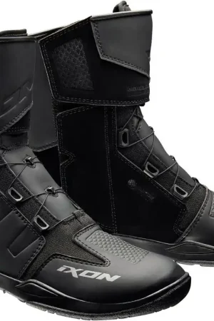 A Buon Prezzo Stivali Moto Ixon KASSIUS Nero In Pelle