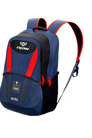 Zaino Ixon Aprilia 23 Litri Blu Nero Rosso Fluo Bestseller