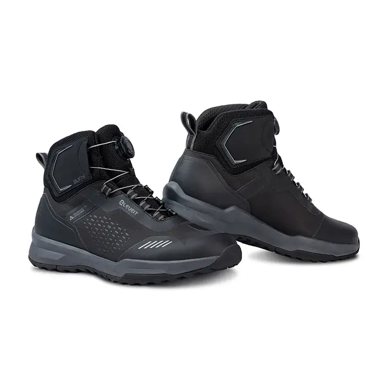Scarpe Moto ELEVEIT DISCOVER E-DRY Urban Black Nero A Buon Prezzo
