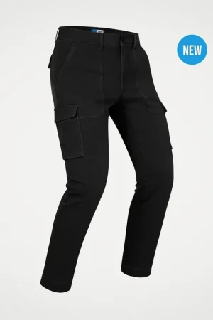 Pantalone Moto Cargo PMJ AVIATOR Nero Vendita Finale