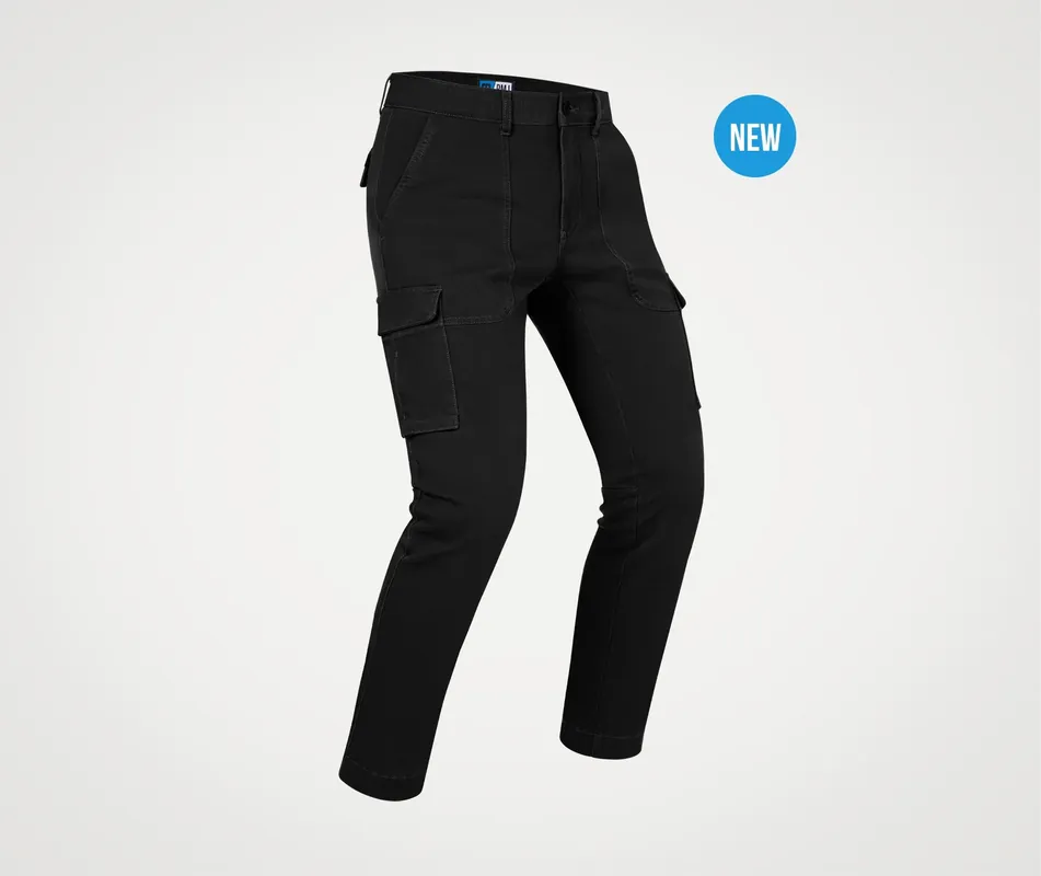 Pantalone Moto Cargo PMJ AVIATOR Nero Vendita Finale