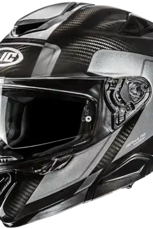 A Buon Prezzo Casco Moto Integrale HJC RPHA 72 CARBON FYNEX MC5 Nero Argento Lucido
