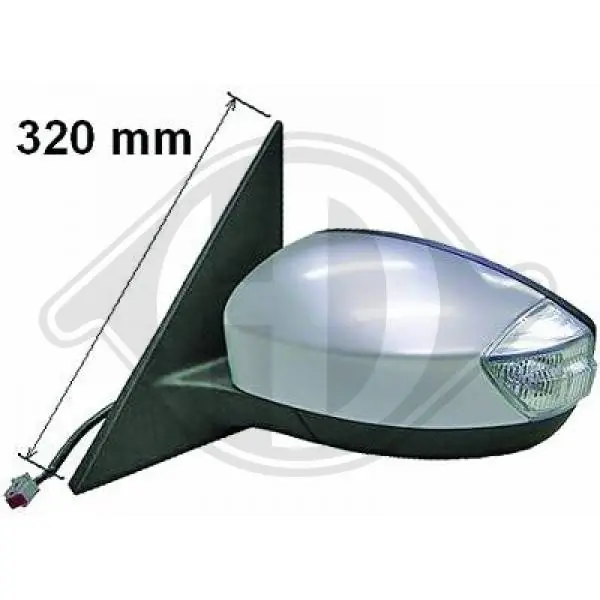 Specchio retrovisore esterno Ford S-Max 06-10 (Cod. 1485225) Prezzo Scontato