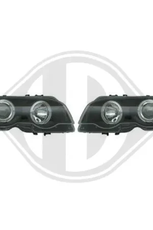 Vendita Finale Set fari anteriori Bmw serie 3 E46 Coupe/Cabrio 99-03 (Cod. 1214580)