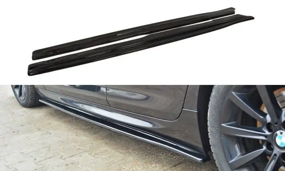 Diffusori minigonne for BMW 6 Gran Coupé MPACK nero opaco (Cod. BM-6-06-GC-M-PACK-SD1T) Prezzo Ridotto