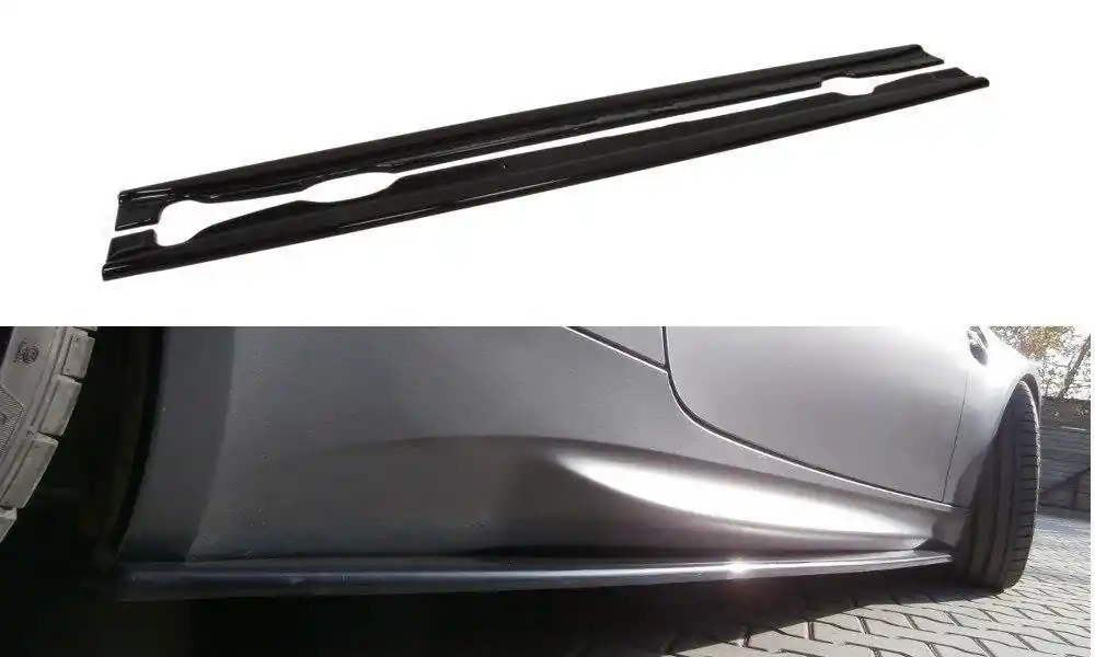 Novità Diffusori minigonne BMW M3 E92 / E93 nero opaco (Cod. BM-3-92-M-SD1T)