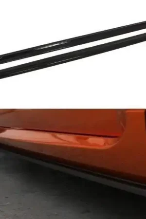 Occasione Diffusori minigonne Ford Focus ST Mk2 FL nero opaco (Cod. FO-FO-2F-ST-SD1T)