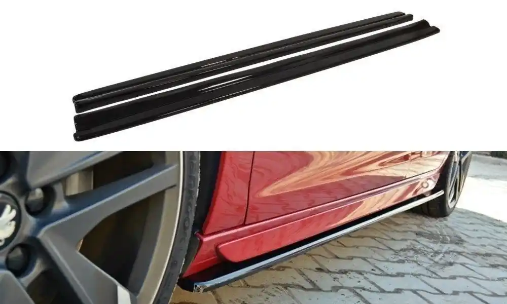 Diffusori minigonne PEUGEOT 308 II GTI nero opaco (Cod. PE-308-GTI-SD1T) Prezzo Scontato