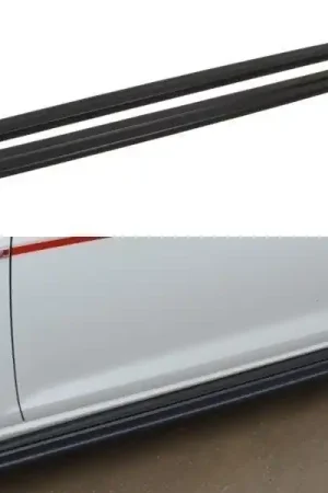 A Buon Prezzo Diffusori minigonne VW GOLF VII GTI PREFACE/FACELIFT (wide) nero opaco (Cod. VW-GO-7/7F-GTI-SD1T)