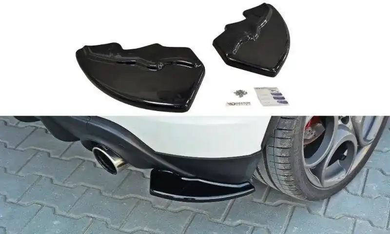 Spedito Oggi Splitters posteriori laterali Alfa Romeo Giulietta Zender nero opaco (Cod. AL-GU-1-Z-RSD1T)