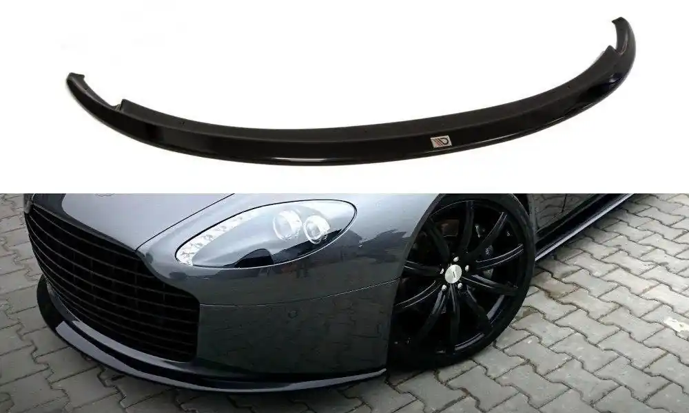 Promozione Esclusiva Splitter anteriore ASTON MARTIN V8 VANTAGE nero opaco (Cod. AM-V8-VA-1-FD1T)
