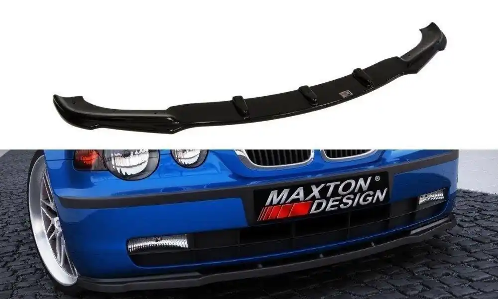 Nuovo Arrivo Splitter anteriore BMW 3 E46 COMPACT nero opaco (Cod. BM-3-46-CT-FD1T)