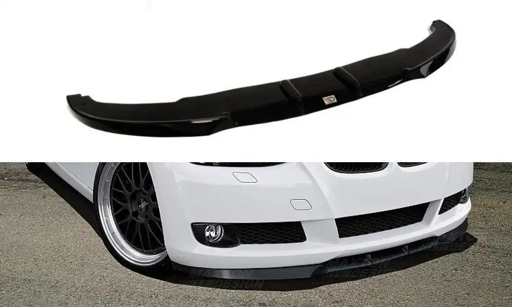 Splitter anteriore BMW 3 E92 / E93 (PREFACE MODEL) nero opaco (Cod. BM-3-92-FD1T) Miglior Prezzo