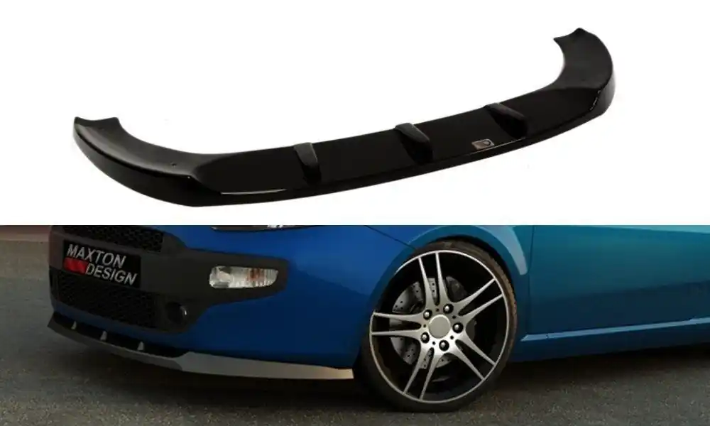 Economico Splitter anteriore FIAT PUNTO EVO STANDARD nero opaco (Cod. FI-GP-EVO-FD1T)