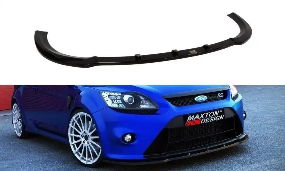 Splitter anteriore V.1 Ford Focus RS Mk2 nero opaco (Cod. FO-FO-2-RS-FD1T) Ultimissimo Modello