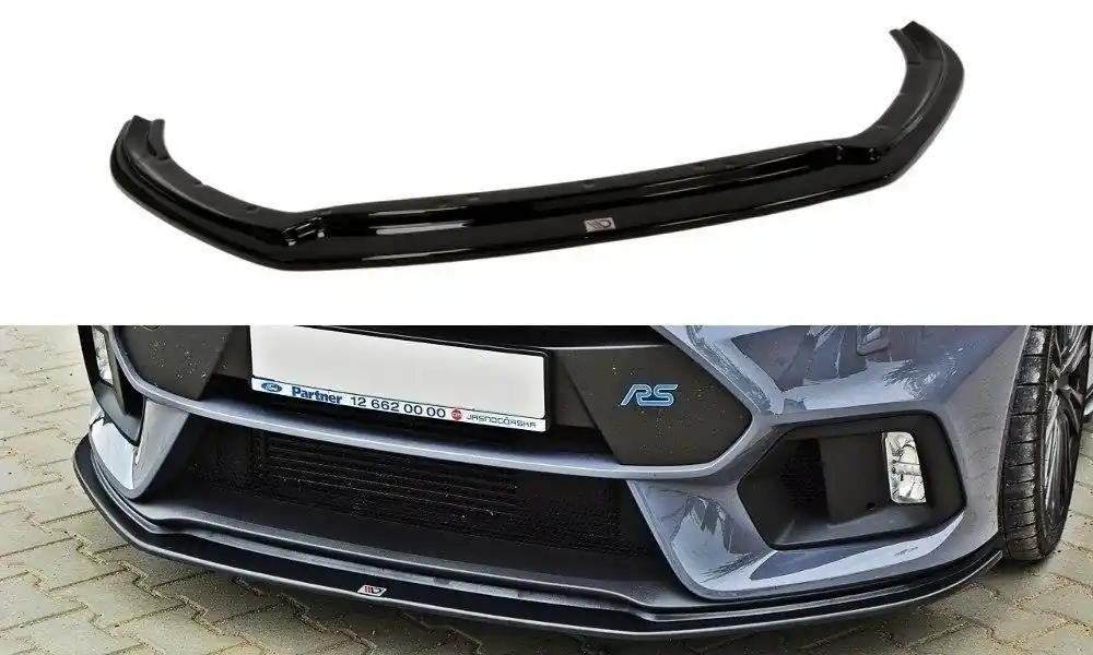 Splitter anteriore V.3 Ford Focus RS Mk3 nero opaco (Cod. FO-FO-3-RS-FD3T) Compra Oggi Stesso