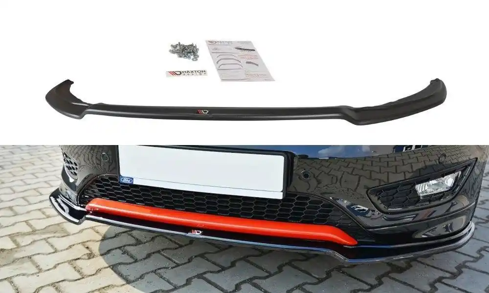 Splitter anteriore V.2 Ford Focus ST-Line Mk3 FL nero opaco (Cod. FO-FO-3F-STLINE-FD2T) Compra Online