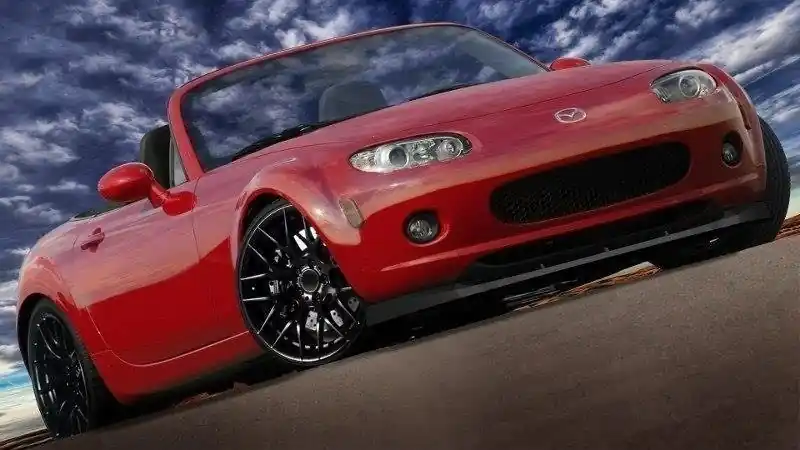 Reso Gratuito Splitter anteriore MAZDA MX5 NC PREFACE MODEL nero opaco (Cod. MA-MX5-3-FD1T)