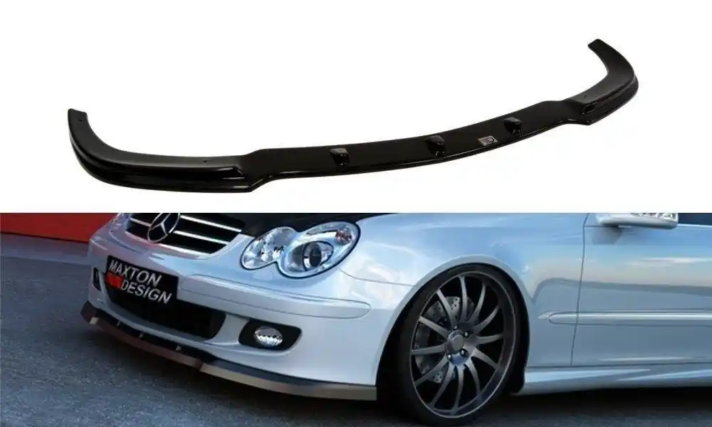 Splitter anteriore MERCEDES CLK W209 FACELIFT MODEL FOR STANDARD VERSION nero opaco (Cod. ME-CLK-209 Sconto
