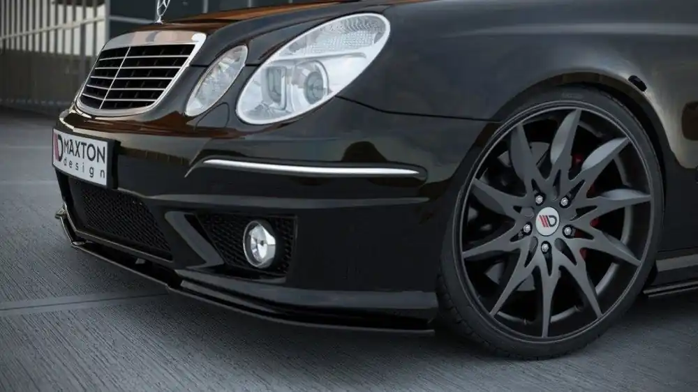 Splitter anteriore MERCEDES E W211 AMG FACELIFT nero opaco (Cod. ME-E-211F-AMG-FD1T) Prezzo Conveniente