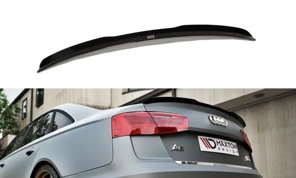 Saldi Spoiler Cap Audi A6 / A6 S-Line C7 / C7 FL berlina nero opaco (Cod. AU-A6-C7-SLINE-CAP1T)