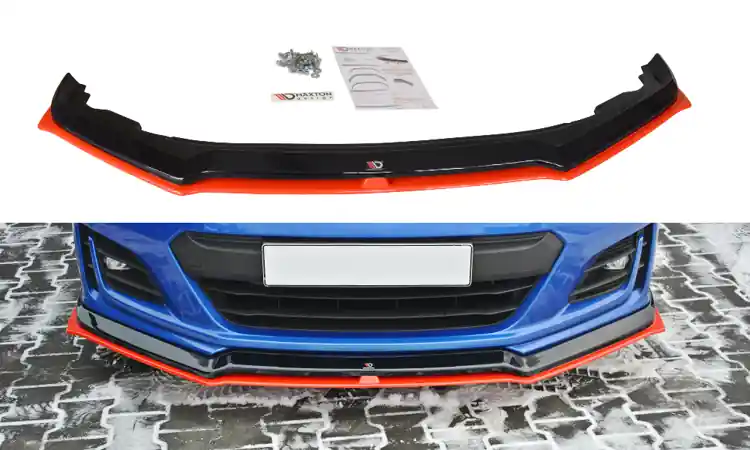 Compra Oggi Stesso Splitter anteriore V.5 SUBARU BRZ FACELIFT nero opaco (Cod. SU-BRZ-1F-FD3RRED+FD3T)