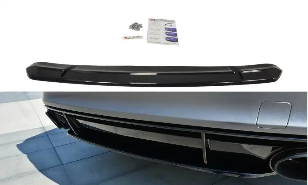 Occasione Splitter centrale posteriore Audi RS7 C7 FL nero opaco (Cod. AU-RS7-1F-RD1T)