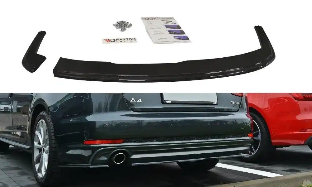 A Buon Prezzo Splitters posteriori laterali Audi A4 B9 S-Line nero opaco (Cod. AU-A4-B9-SLINE-RSD1T)