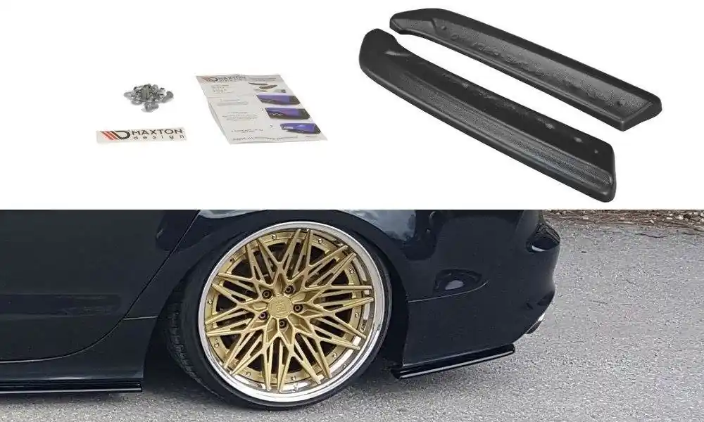 Compra Online Splitters posteriori laterali Audi A7 S-Line C7 nero opaco (Cod. AU-A7-1-SLINE-RSD1T)