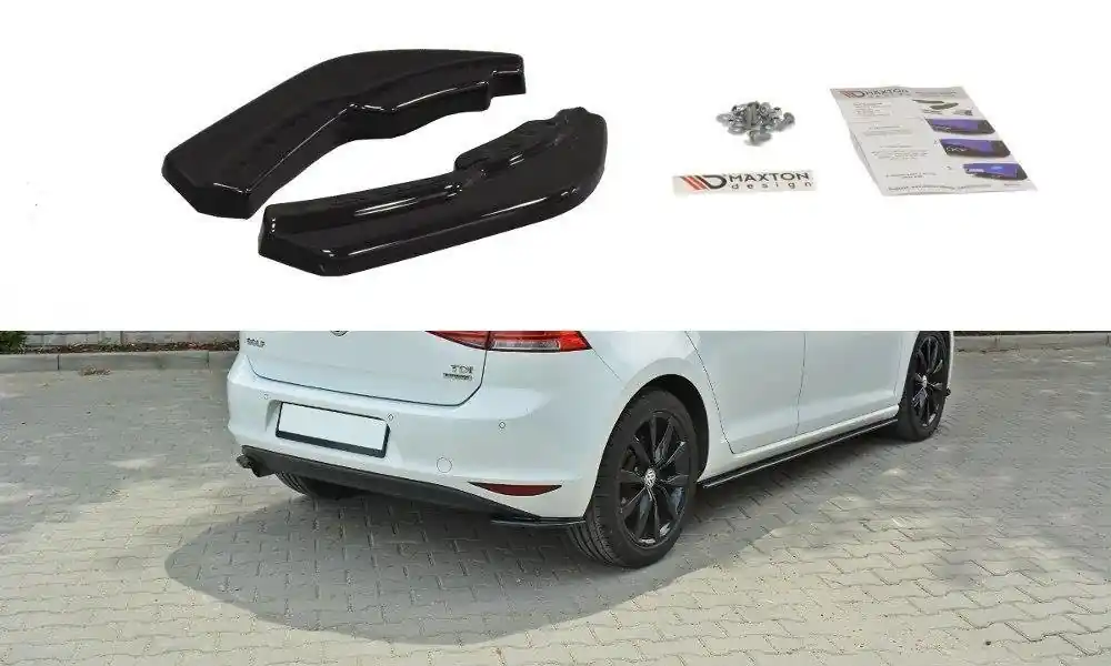 Splitters posteriori laterali VW Golf Mk7 Standard nero opaco (Cod. VW-GO-7-RSD1T) Direttamente Dal Produttore