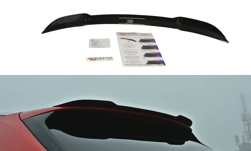 Spoiler Cap Audi S4 / A4 S-Line B9 Avant nero opaco (Cod. AU-A4-B9-SLINE-AV-CAP1T) Professionale