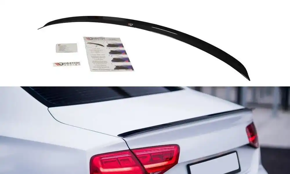 SPOILER CAP Audi A8 D4 nero opaco (Cod. AU-A8-D4-CAP1T) Soddisfatti O Rimborsati