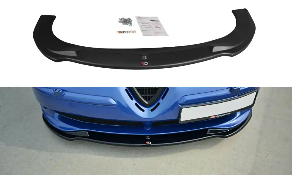 Splitter anteriore V.1 ALFA ROMEO 156 GTA nero opaco (Cod. AL-156-GTA-FD1T) Promozione