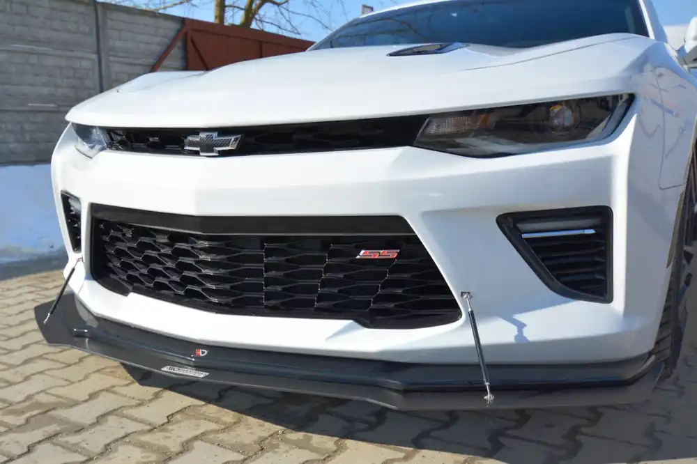 Splitter anteriore HYBRID CHEVROLET CAMARO 6TH-GEN. PHASE-I 2SS COUPE nero opaco (Cod. CH-CA-6-2SS-F Ordina Subito